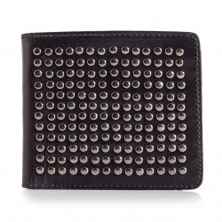 Mens Studded Leather Wallet