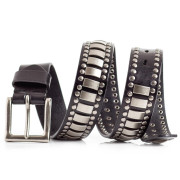 Men's Stylish Studded Leather Belt 