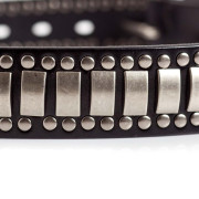 leather studded belt