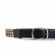 Armadillo Studded Belt Heavy Metal, Mens Studded Belt, Real Leather Belt