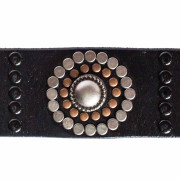 womens studded leather belt