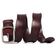 Brown Leather Belt for Women Casual Wear