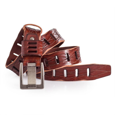 Real Leather Extra Long Belt for Men