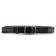 Studded Belt with Spike Studs, Spiked Belt Premium Studded Belt, 100% Full Grain Leather Image 6