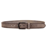 Grey Belt, Full Grain Leather Belt, Handmade Leather Belt, Grey Leather Belt, Gift for Him, Mens Dress Belt, Casual Belt Image 5