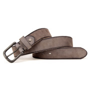 Grey Belt, Full Grain Leather Belt, Handmade Leather Belt, Grey Leather Belt, Gift for Him, Mens Dress Belt, Casual Belt Image 4