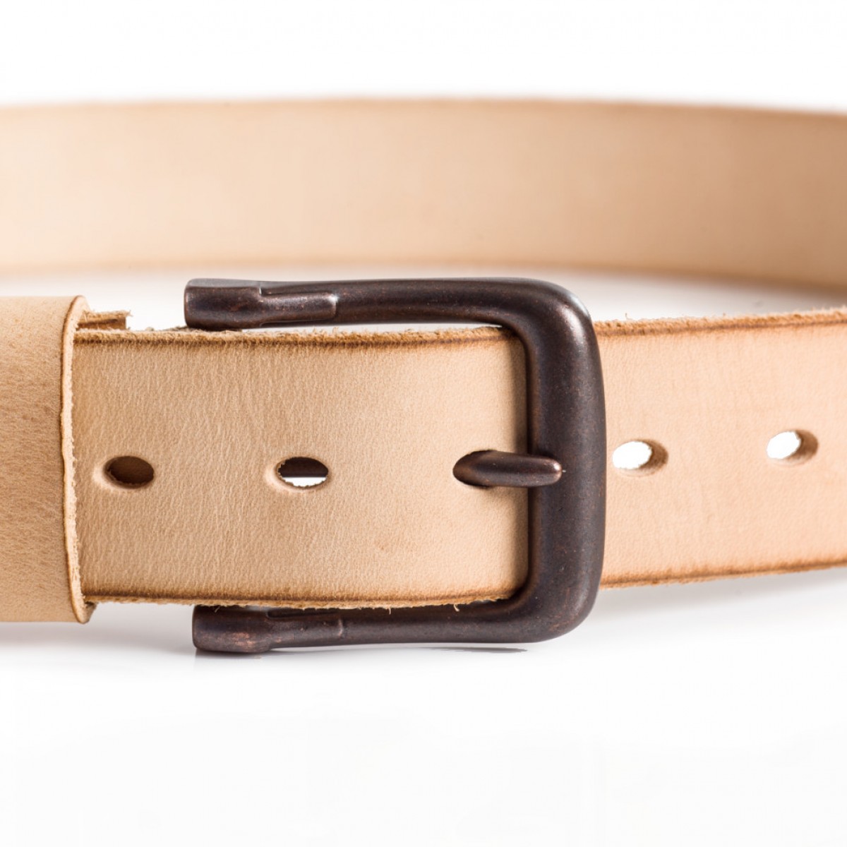 Wrangler Men's Distressed Leather Belt – Vegetable Tanned With Phoenix Emboss, 1.5 Inches Wide, Silver Buckle - View #11