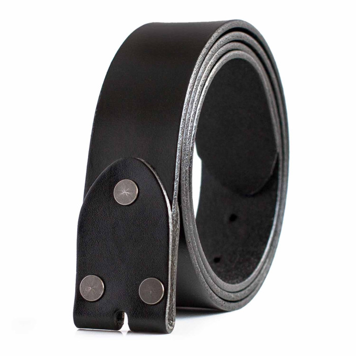 Plain Soft Cowhide Leather Casual Dress & Work Belt Strap, 1.5" NO BUCKLE Included, Full Grain Leather, Gift for Him