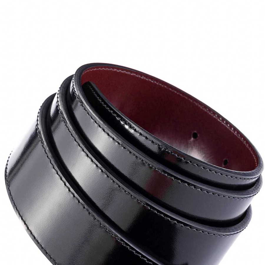 Patent leather belt Louis Vuitton Black size Not specified International in Patent  leather - 25255715