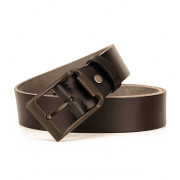 Genuine Leather Casual Brown Belt