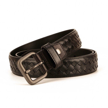 Stylish Casual Leather Belt for Men Brown