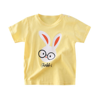 pure cotton bunny tee for boys and girls