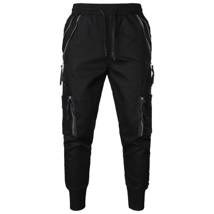 Mens Stylish Joggers with Zippers