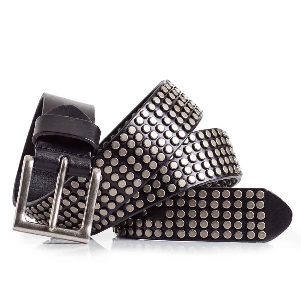 Super Cool Studded Belt for Men Real Leather