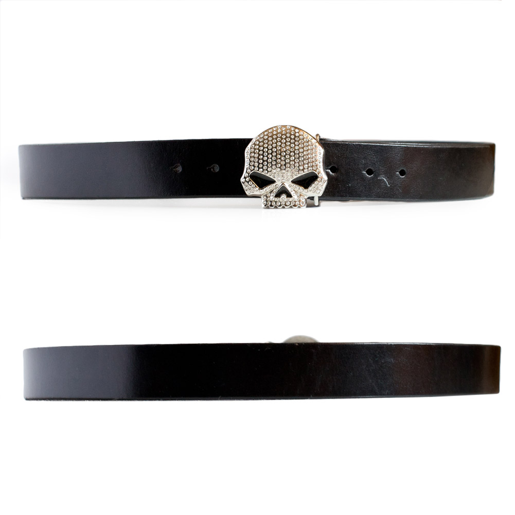 skull belt buckle