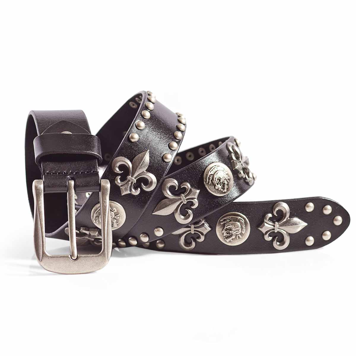 MNG Studded Belt black-bronze-colored casual look Accessories Belts Studded Belts 