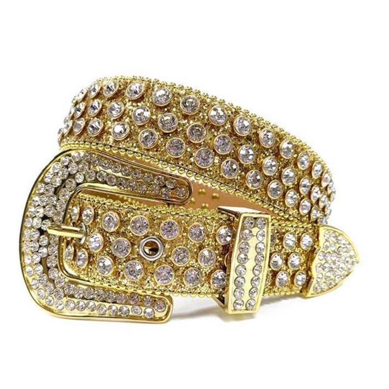 Gold Rhinestone 