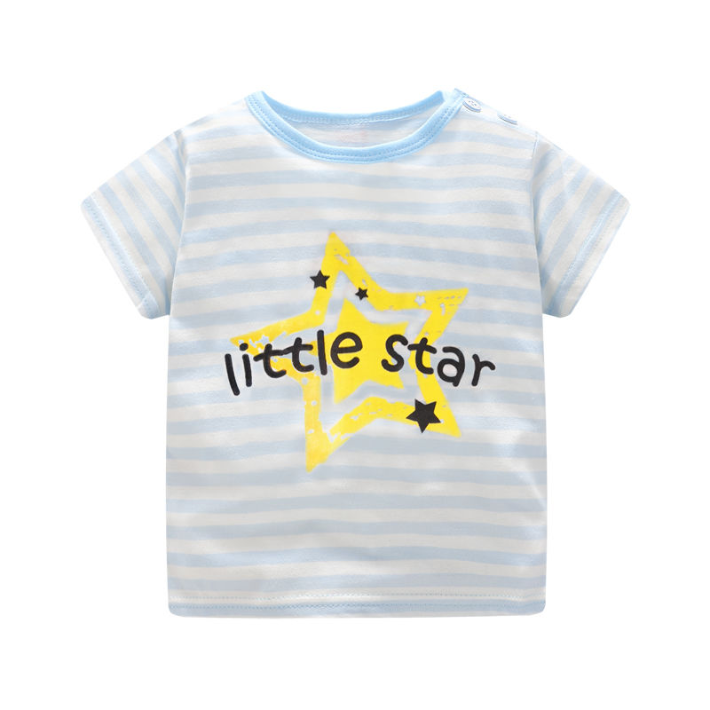 100% cotton tee for babies | cute tee for kids | little star print tee